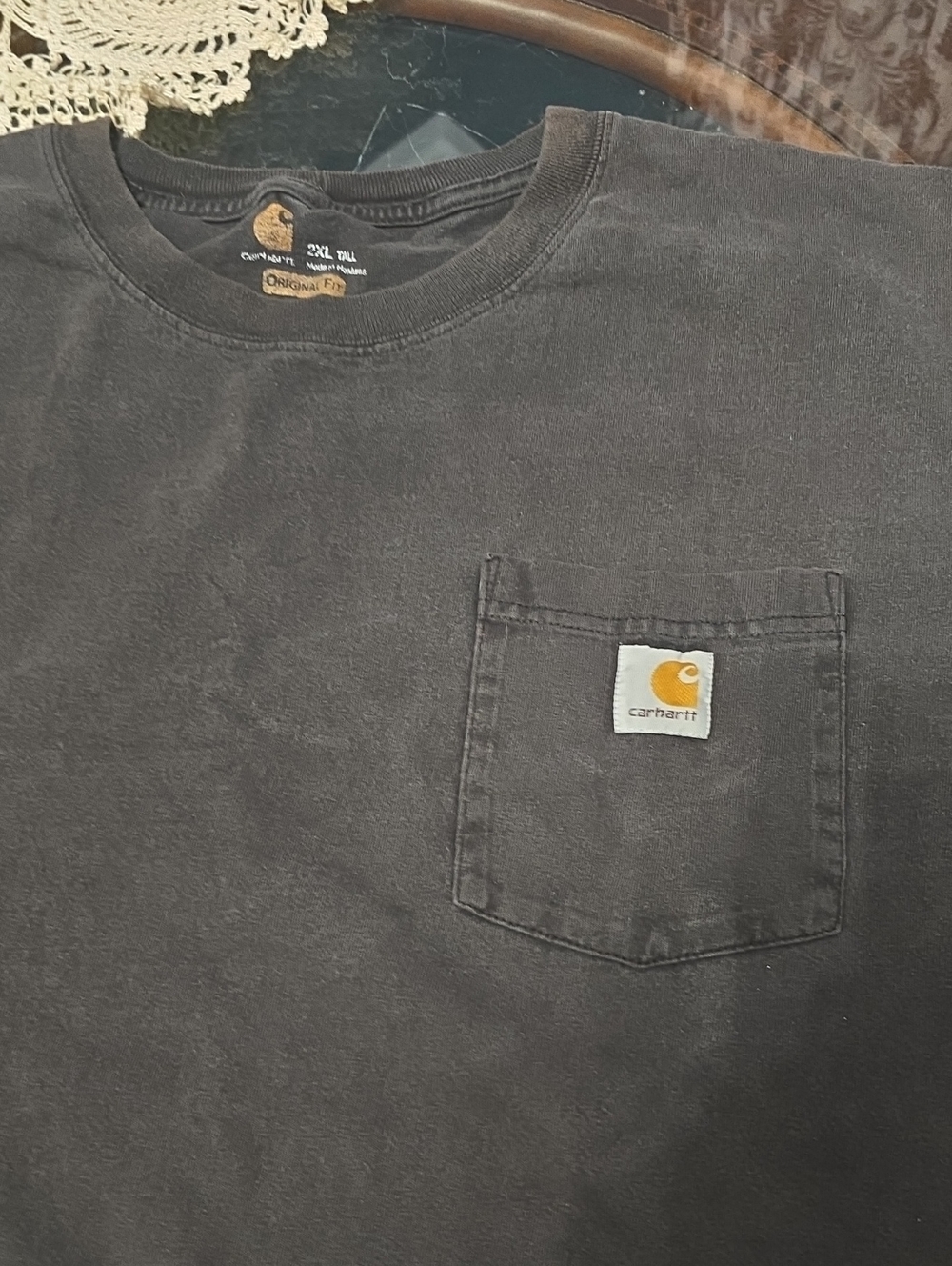 Carhartt Men’s Black Pocket Short Sleeve Tee